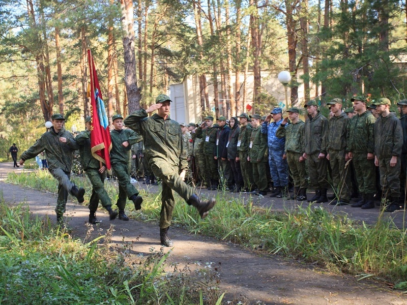 Военизированные туристическо-спортивные сборы.